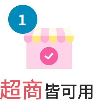 超商皆可用